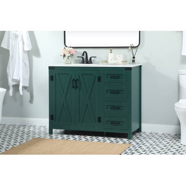 Laurel Foundry Modern Farmhouse Trask 24 Single Bathroom Vanity